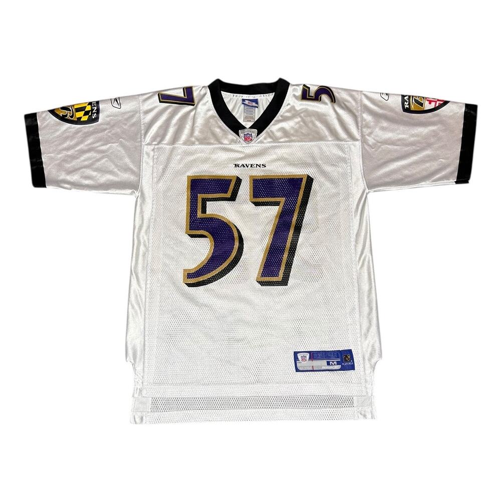 Vintage Reebok Baltimore Ravens Bart Scott NFL Football Jersey